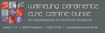 wameling paramente Ihr Meisterbetrieb für kirchliche Textilkunst wameling paramente Ihr Meisterbetrieb für kirchliche Textilkunst
